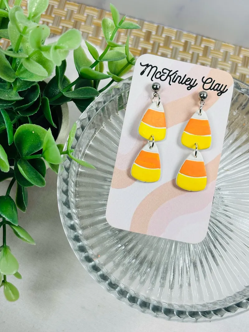Candy Corn Dangles